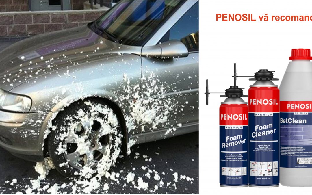 Iată cum să cureți spuma poliuretanică întărită sau petele de mortar